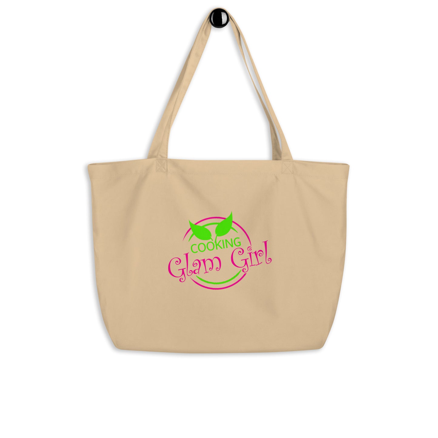 Large organic tote bag